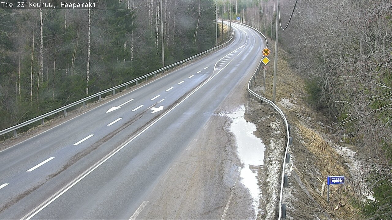 Weather Camera Image Väg 23 Haapamäki, Keuruu, Keski-Suomi