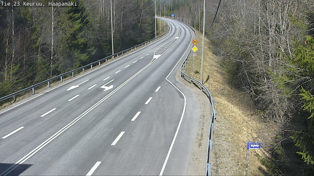 Kelikamerat Kuva Tie 23 Haapamäki, Keuruu, Keski-Suomi