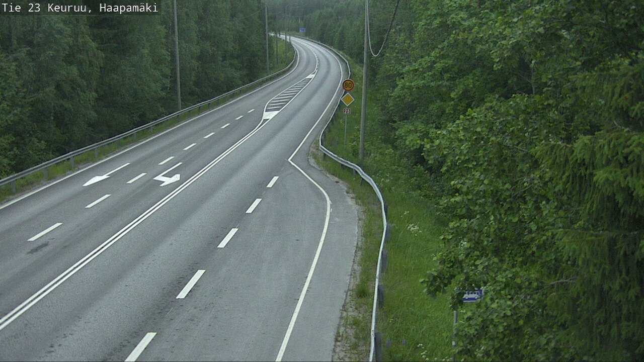 Kelikamerat Kuva Tie 23 Haapamäki, Keuruu, Keski-Suomi