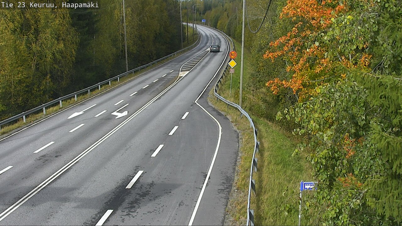 Weather Camera Image Road 23 Haapamäki, Keuruu, Keski-Suomi