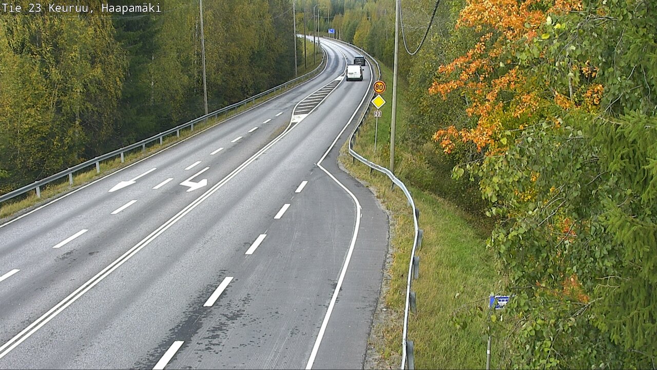 Weather Camera Image Road 23 Haapamäki, Keuruu, Keski-Suomi