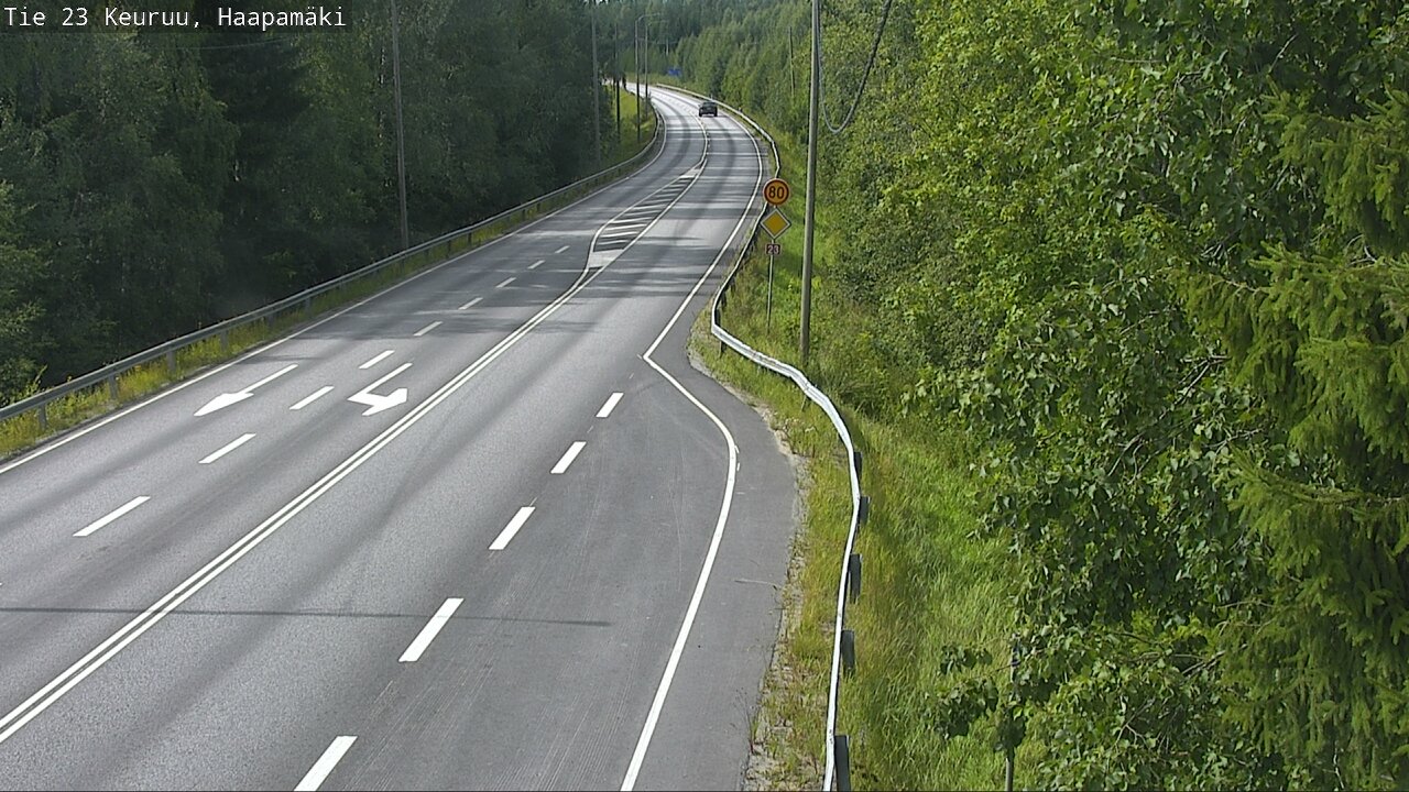 Kelikamerat Kuva Tie 23 Haapamäki, Keuruu, Keski-Suomi