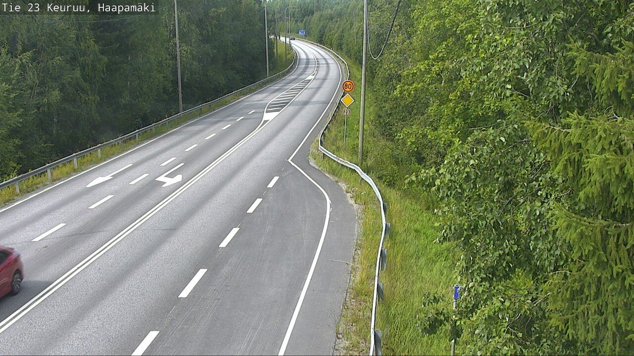 Kelikamerat Kuva Tie 23 Haapamäki, Keuruu, Keski-Suomi