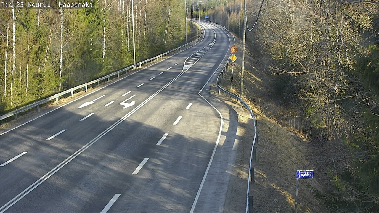 Kelikamerat Kuva Tie 23 Haapamäki, Keuruu, Keski-Suomi