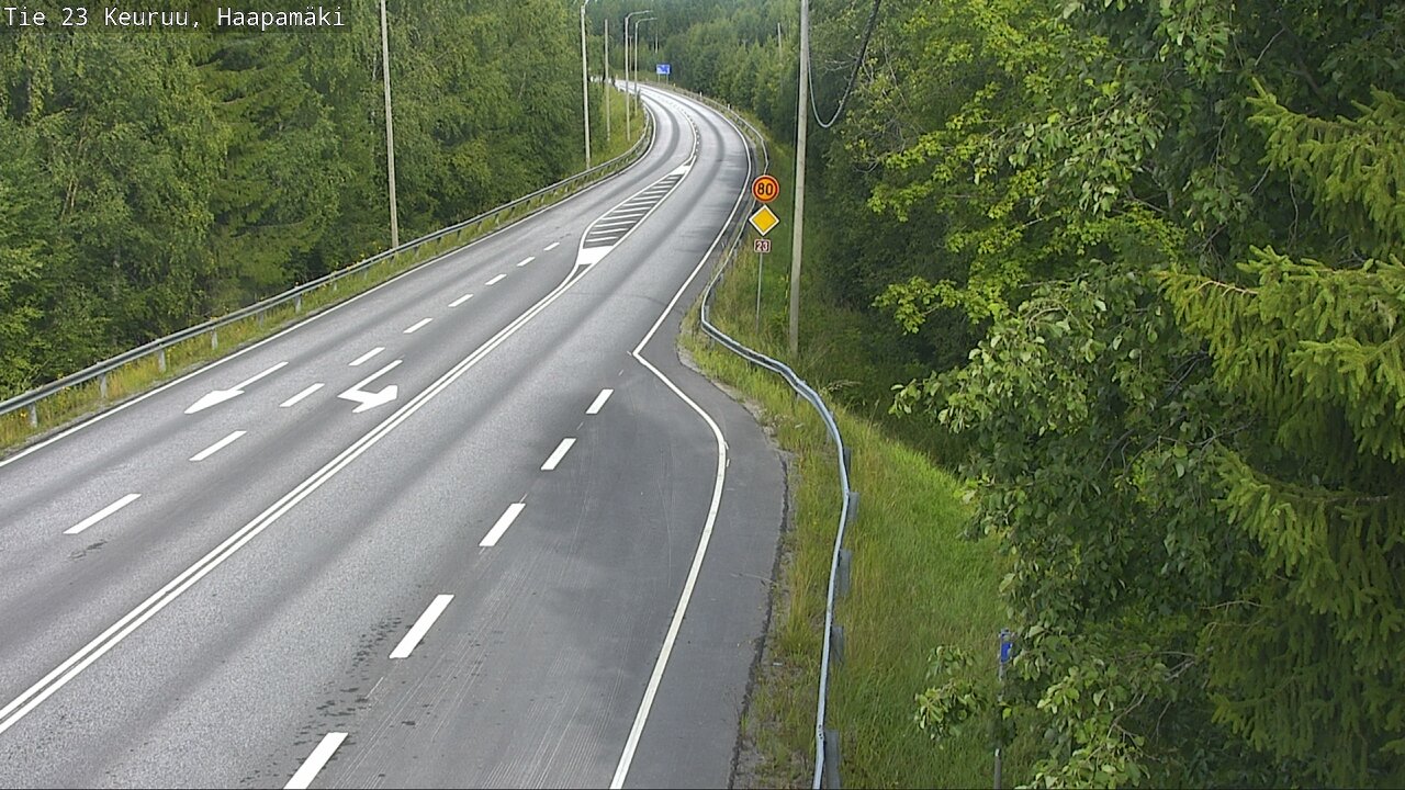 Kelikamerat Kuva Tie 23 Haapamäki, Keuruu, Keski-Suomi