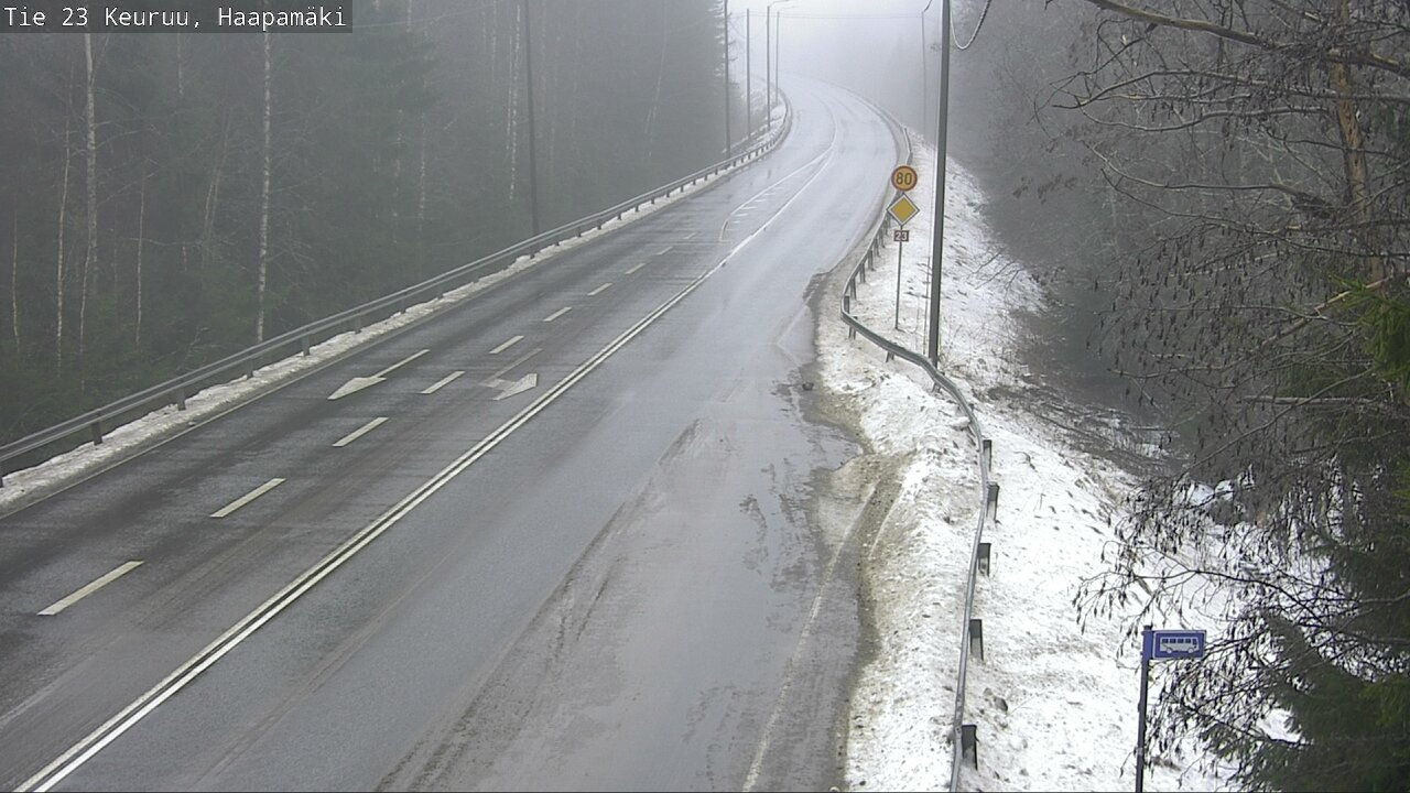 Weather Camera Image Väg 23 Haapamäki, Keuruu, Keski-Suomi