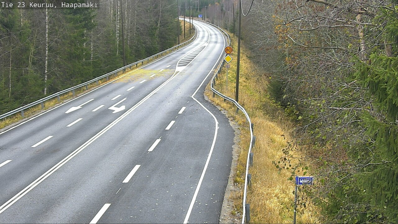 Kelikamerat Kuva Tie 23 Haapamäki, Keuruu, Keski-Suomi