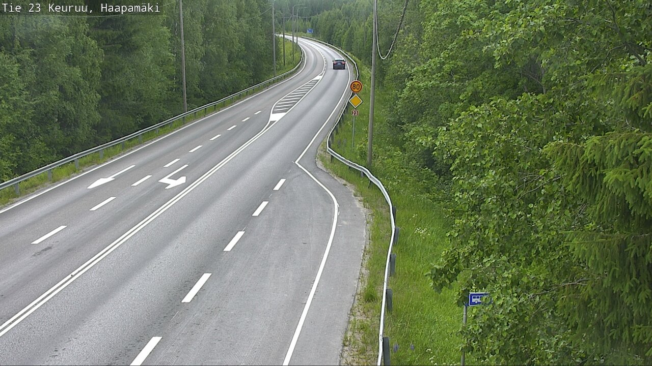 Kelikamerat Kuva Tie 23 Haapamäki, Keuruu, Keski-Suomi