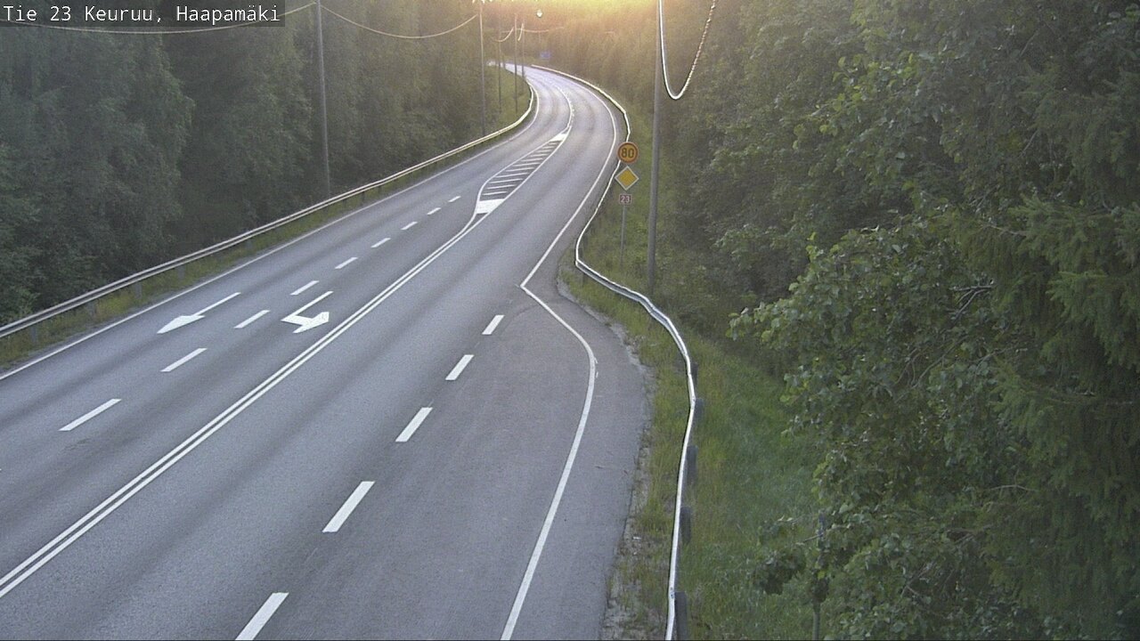 Kelikamerat Kuva Tie 23 Haapamäki, Keuruu, Keski-Suomi