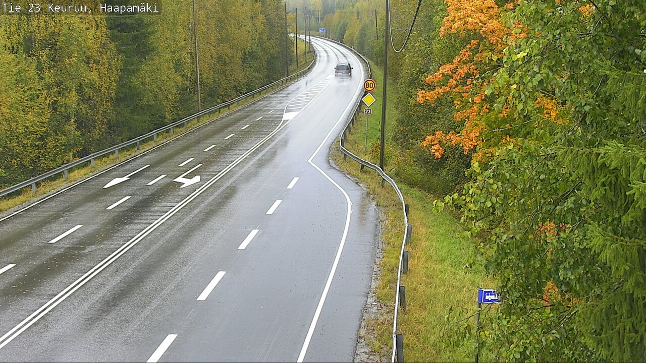 Kelikamerat Kuva Tie 23 Haapamäki, Keuruu, Keski-Suomi