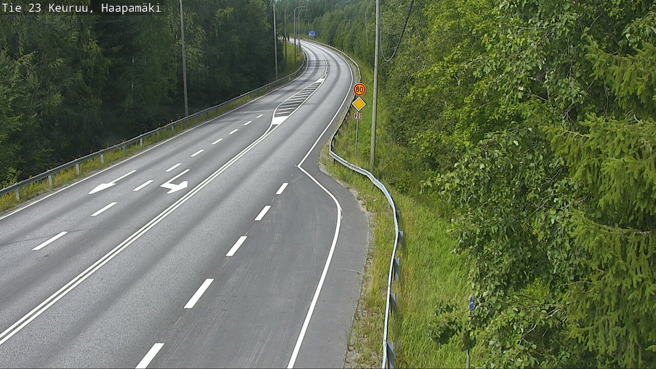 Kelikamerat Kuva Tie 23 Haapamäki, Keuruu, Keski-Suomi