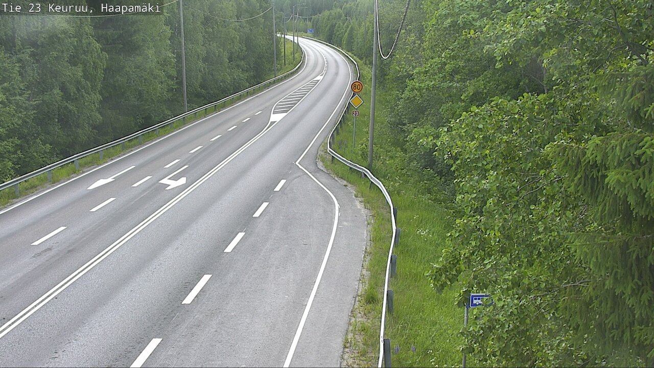 Kelikamerat Kuva Tie 23 Haapamäki, Keuruu, Keski-Suomi