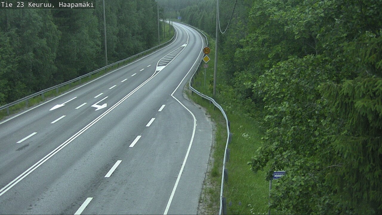 Kelikamerat Kuva Tie 23 Haapamäki, Keuruu, Keski-Suomi
