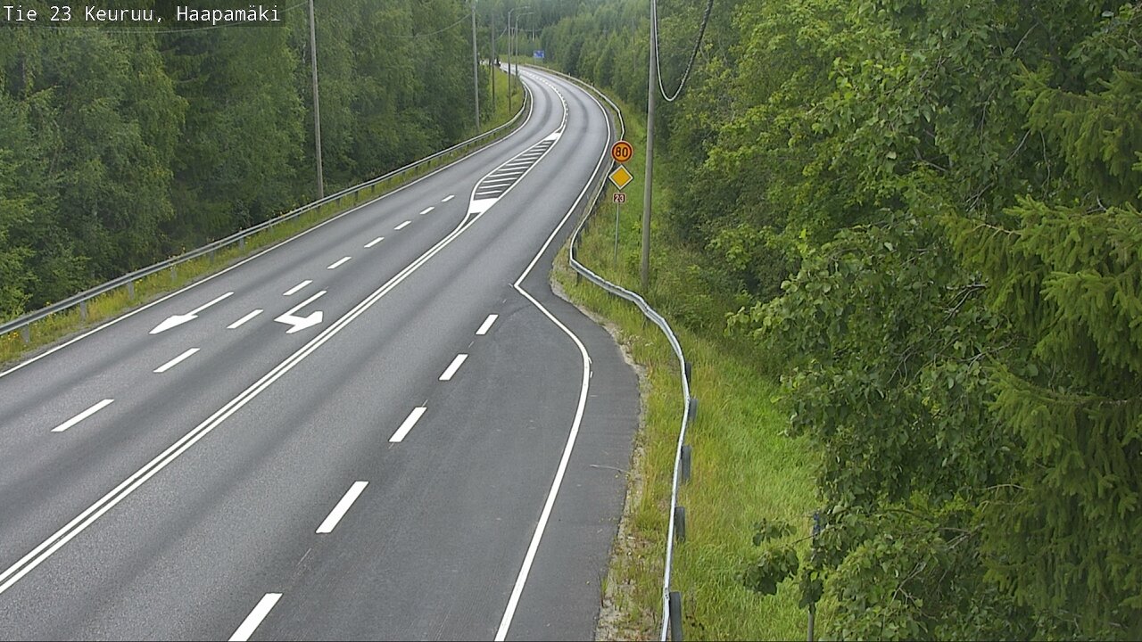 Kelikamerat Kuva Tie 23 Haapamäki, Keuruu, Keski-Suomi