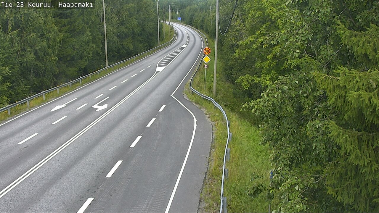 Kelikamerat Kuva Tie 23 Haapamäki, Keuruu, Keski-Suomi