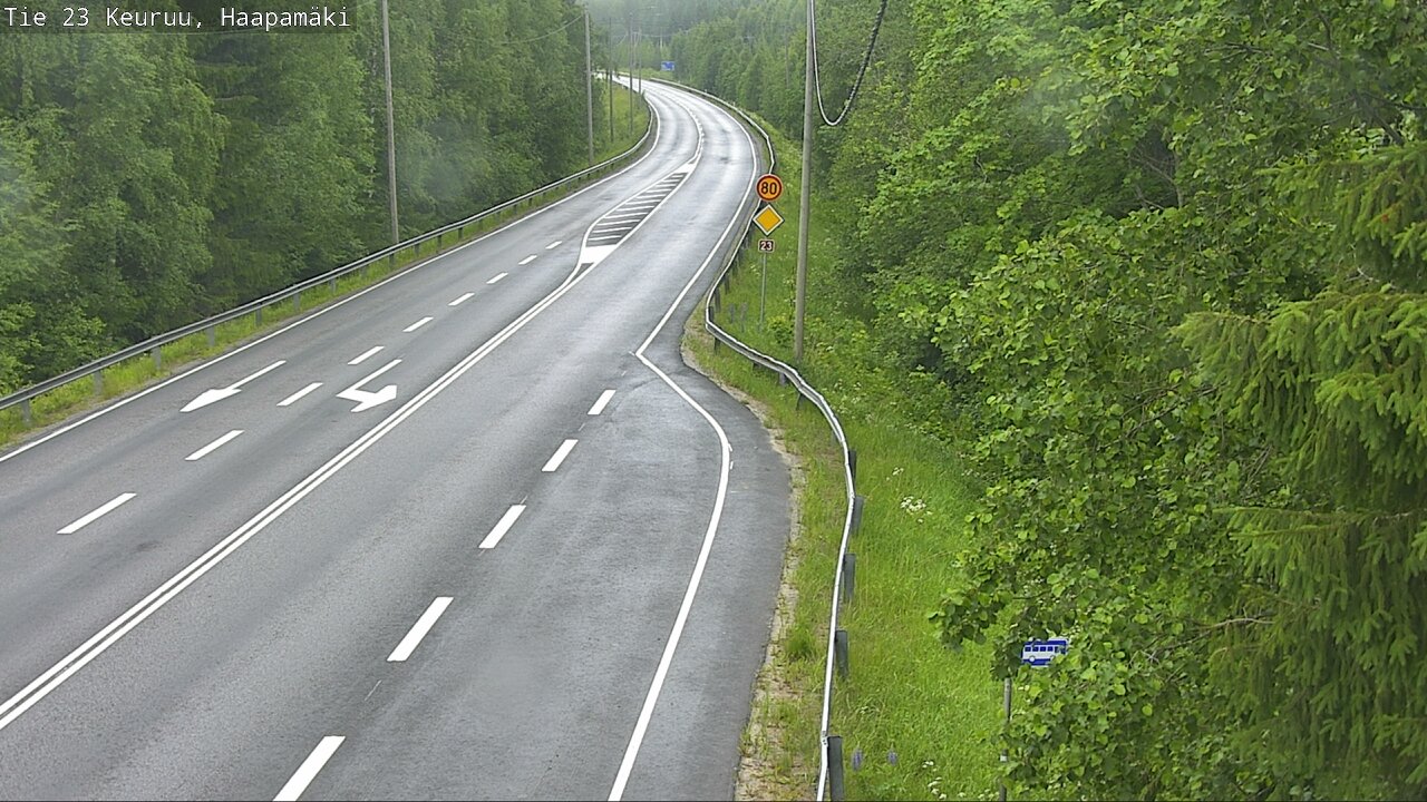 Kelikamerat Kuva Tie 23 Haapamäki, Keuruu, Keski-Suomi