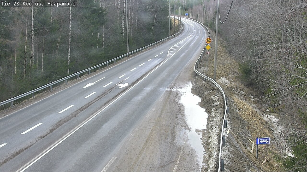Weather Camera Image Väg 23 Haapamäki, Keuruu, Keski-Suomi