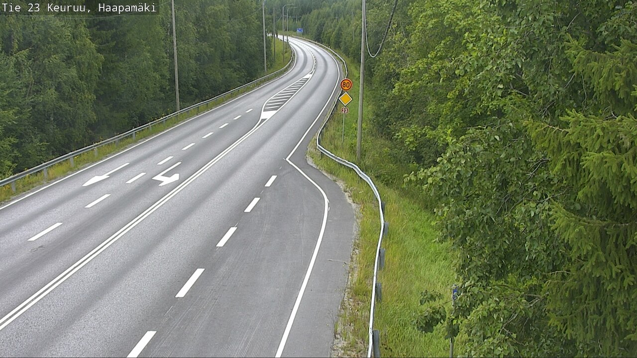 Kelikamerat Kuva Tie 23 Haapamäki, Keuruu, Keski-Suomi