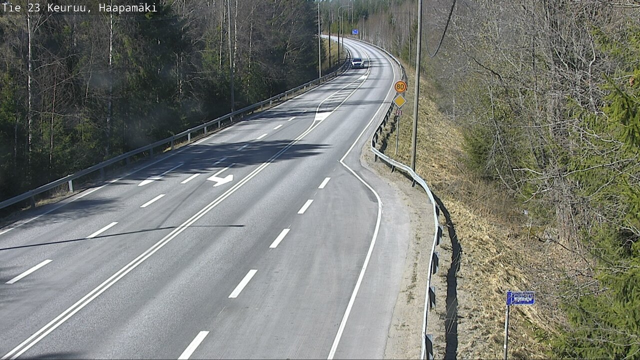 Kelikamerat Kuva Tie 23 Haapamäki, Keuruu, Keski-Suomi
