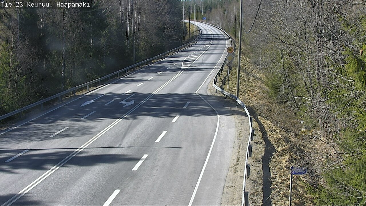 Kelikamerat Kuva Tie 23 Haapamäki, Keuruu, Keski-Suomi