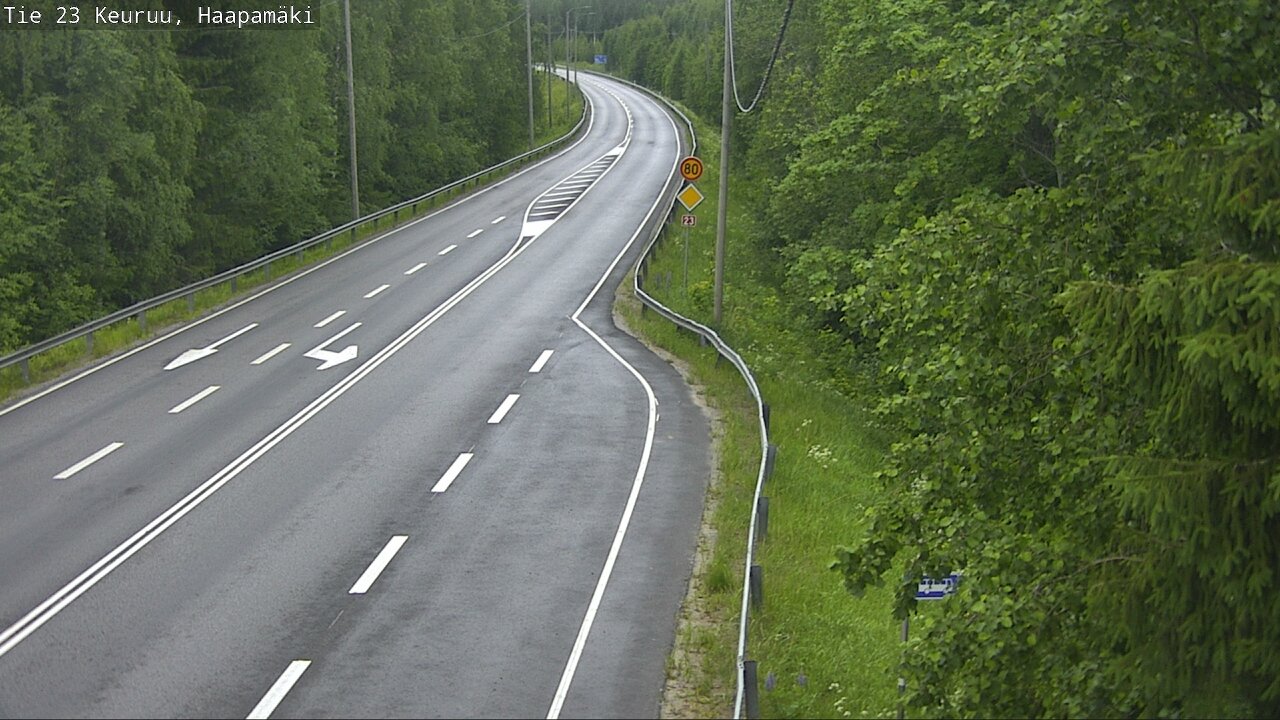 Kelikamerat Kuva Tie 23 Haapamäki, Keuruu, Keski-Suomi