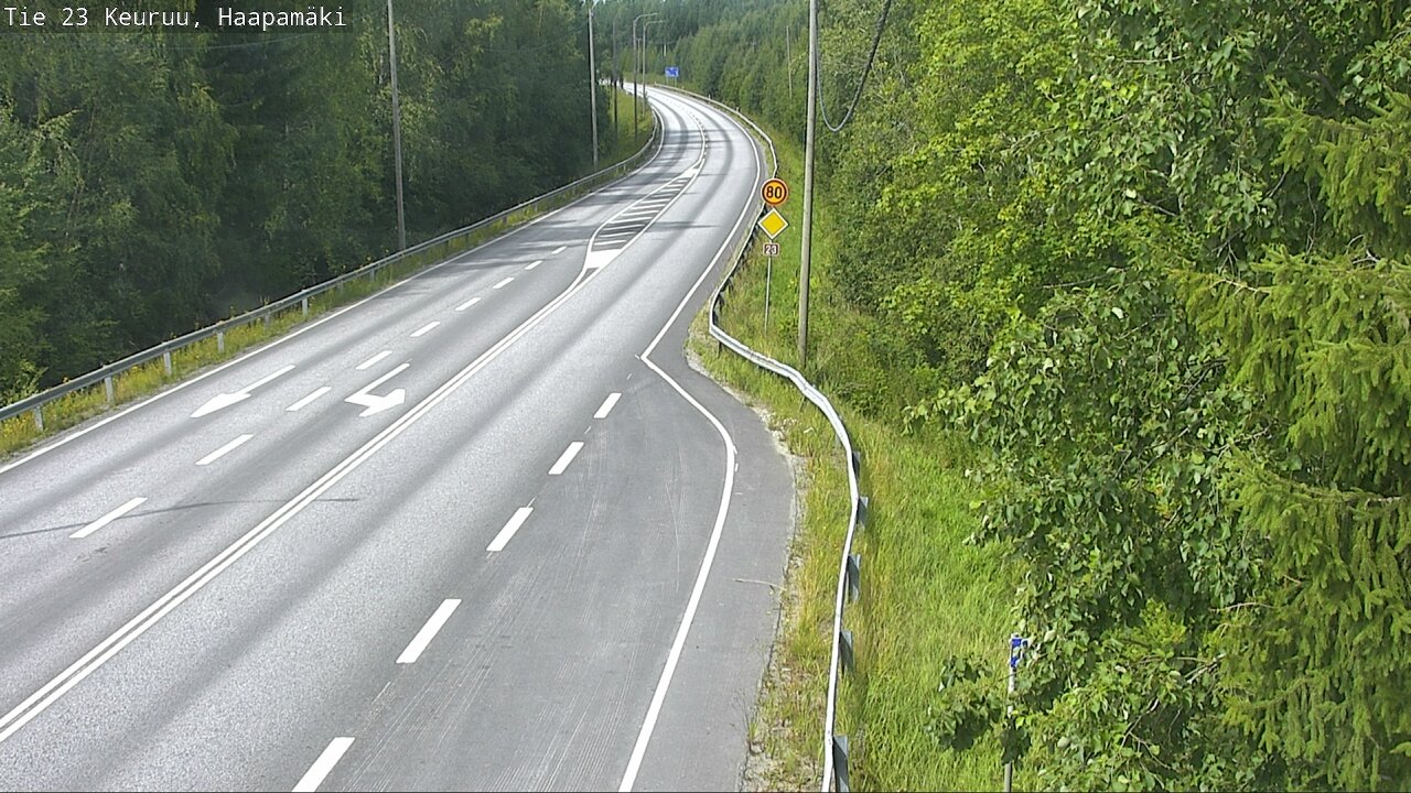 Kelikamerat Kuva Tie 23 Haapamäki, Keuruu, Keski-Suomi