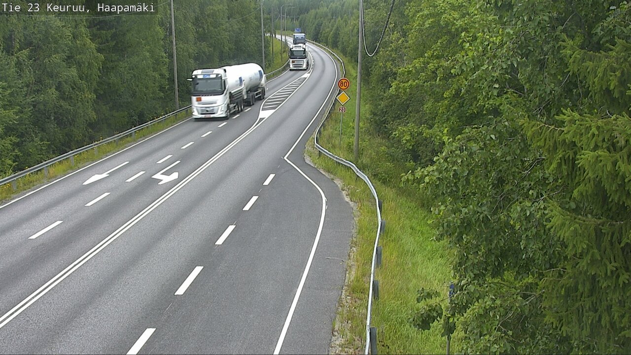 Kelikamerat Kuva Tie 23 Haapamäki, Keuruu, Keski-Suomi