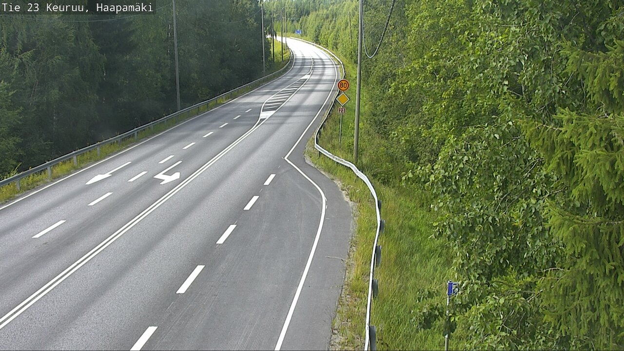 Kelikamerat Kuva Tie 23 Haapamäki, Keuruu, Keski-Suomi