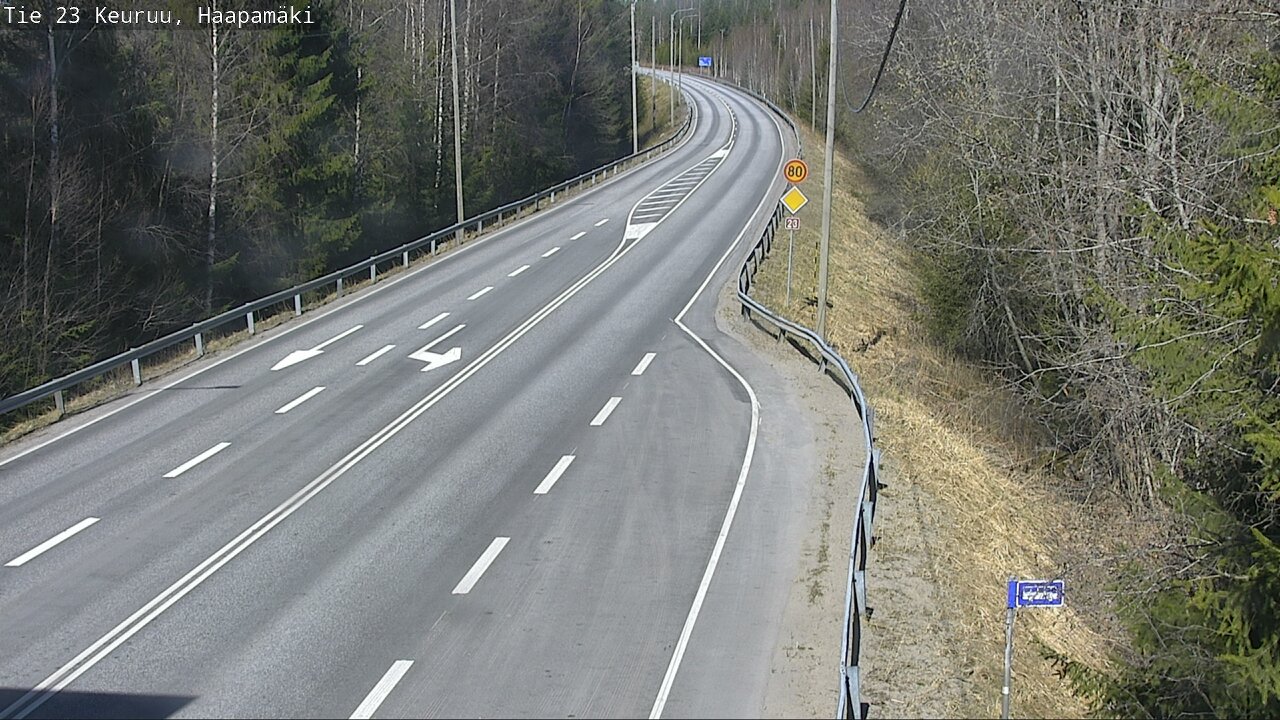 Kelikamerat Kuva Tie 23 Haapamäki, Keuruu, Keski-Suomi