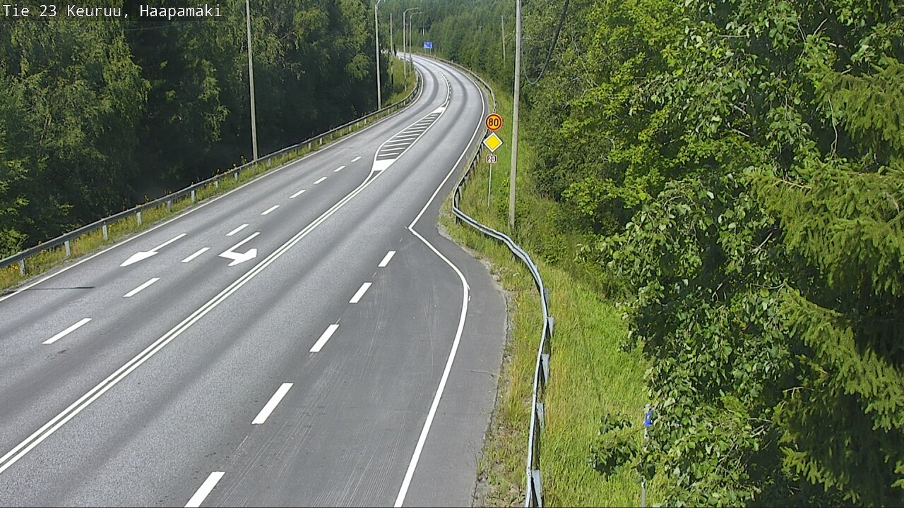 Kelikamerat Kuva Tie 23 Haapamäki, Keuruu, Keski-Suomi