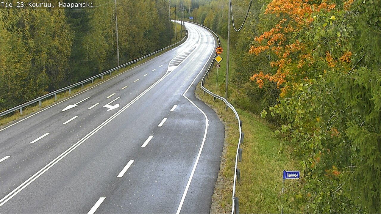 Kelikamerat Kuva Tie 23 Haapamäki, Keuruu, Keski-Suomi