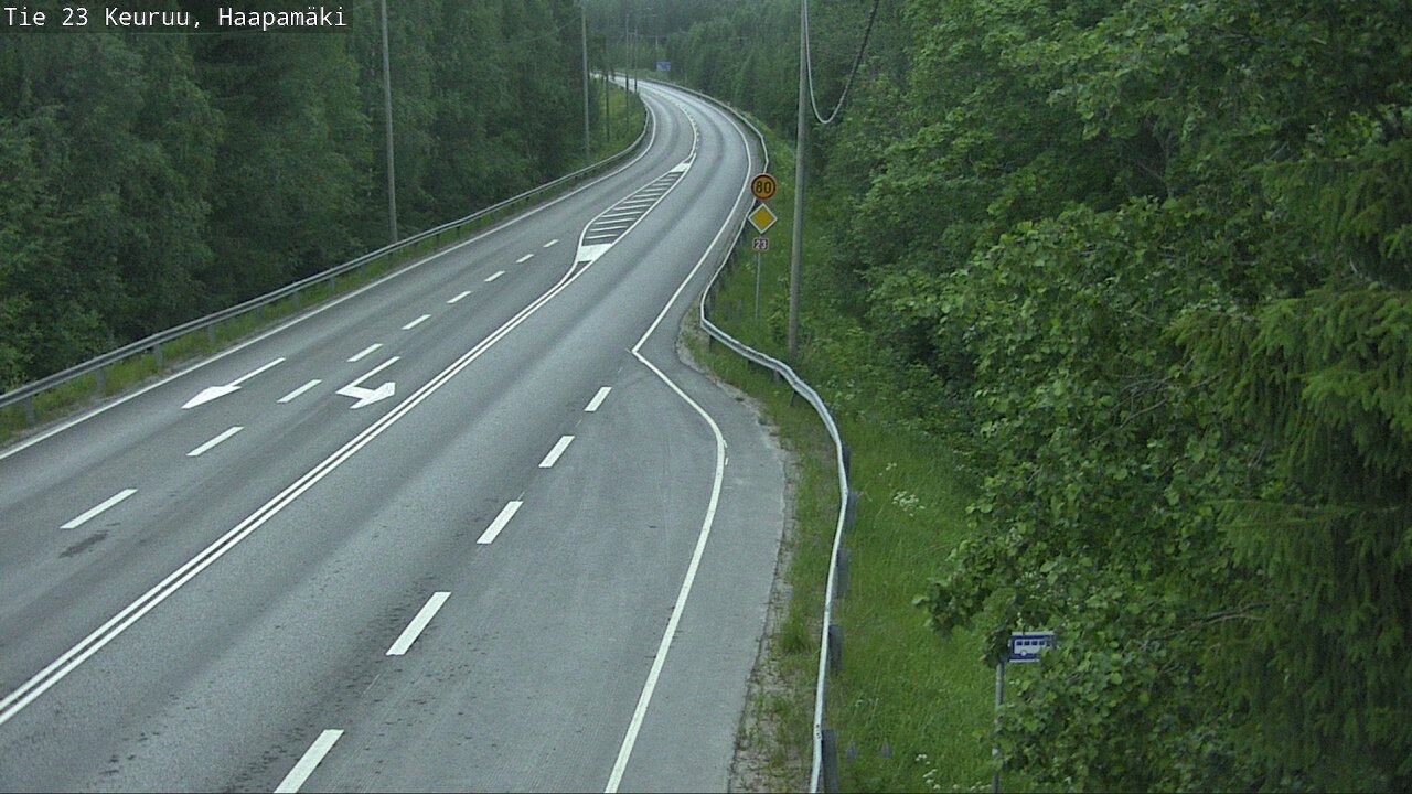 Kelikamerat Kuva Tie 23 Haapamäki, Keuruu, Keski-Suomi