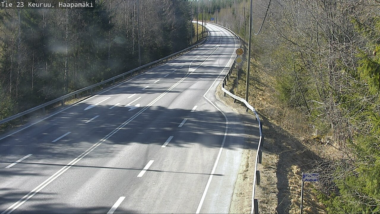 Kelikamerat Kuva Tie 23 Haapamäki, Keuruu, Keski-Suomi