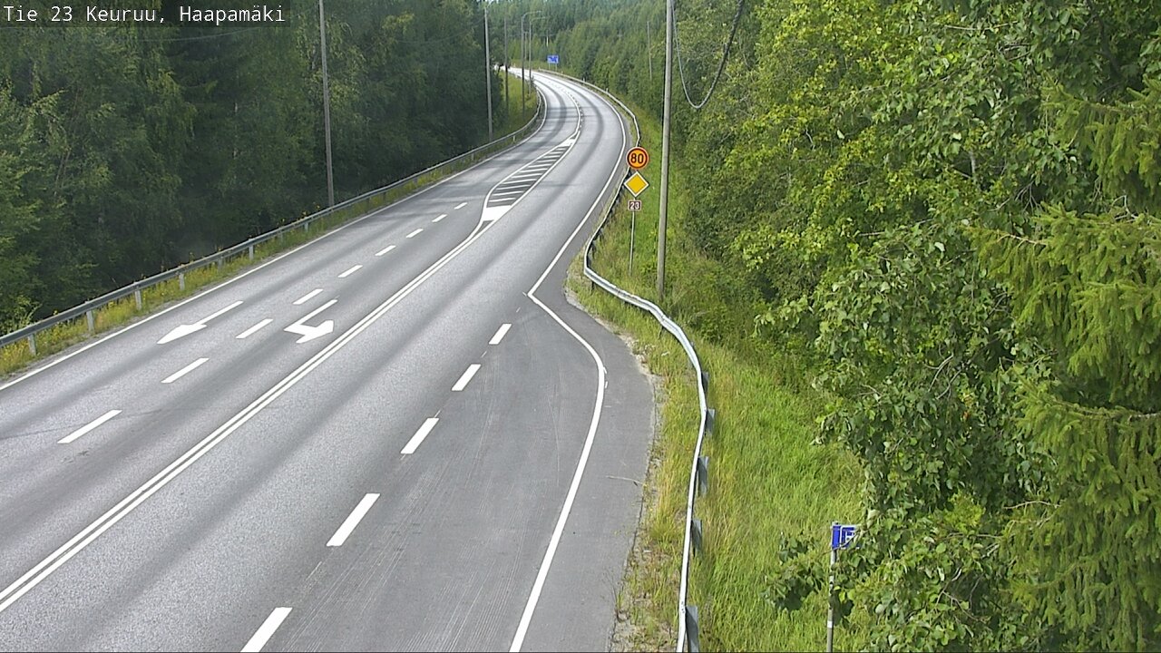 Kelikamerat Kuva Tie 23 Haapamäki, Keuruu, Keski-Suomi