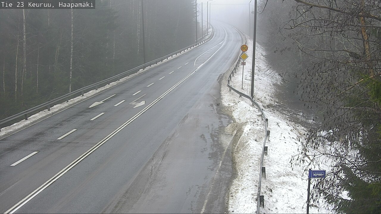 Weather Camera Image Väg 23 Haapamäki, Keuruu, Keski-Suomi