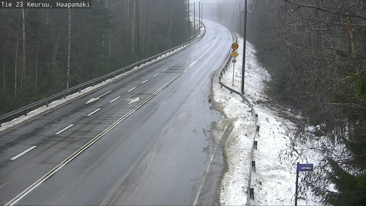 Weather Camera Image Väg 23 Haapamäki, Keuruu, Keski-Suomi