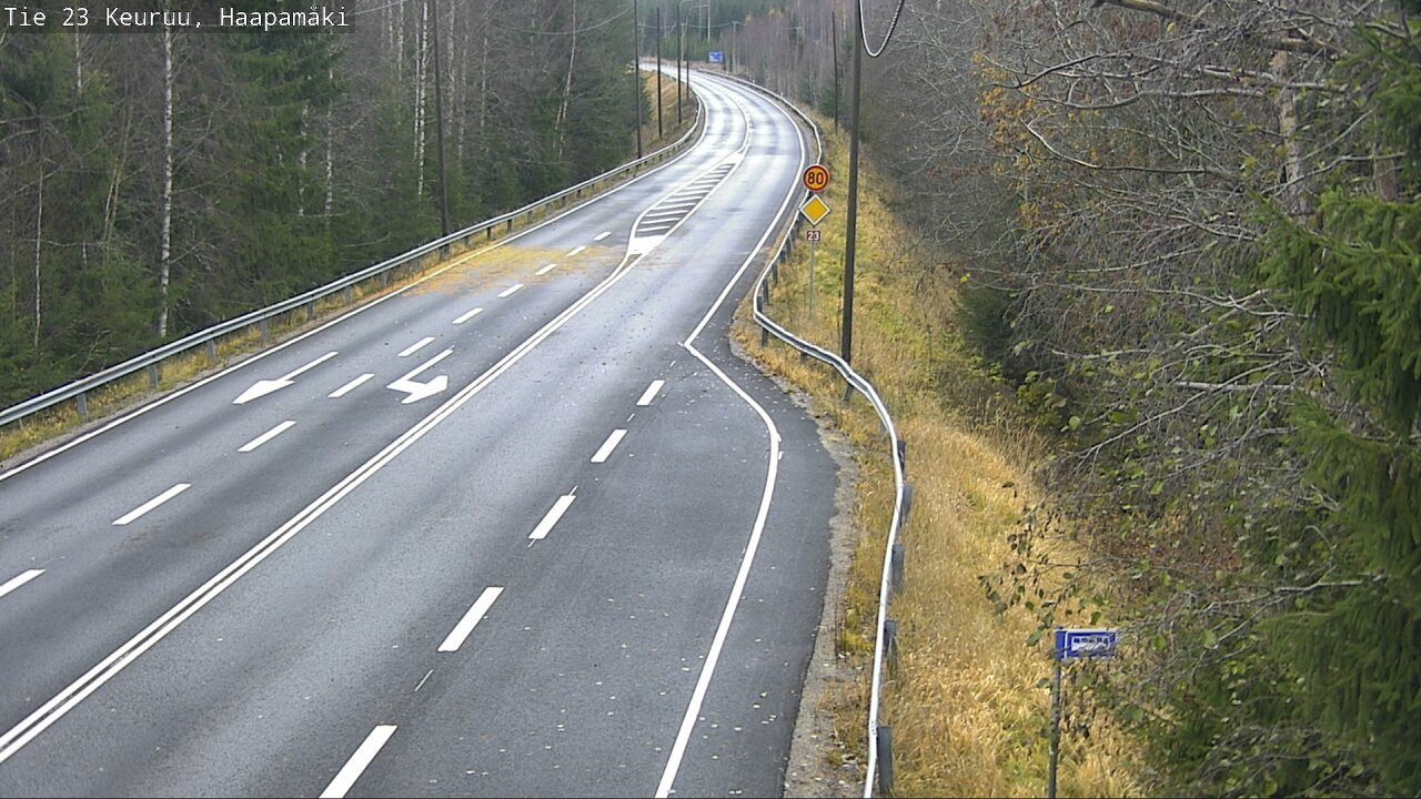 Kelikamerat Kuva Tie 23 Haapamäki, Keuruu, Keski-Suomi