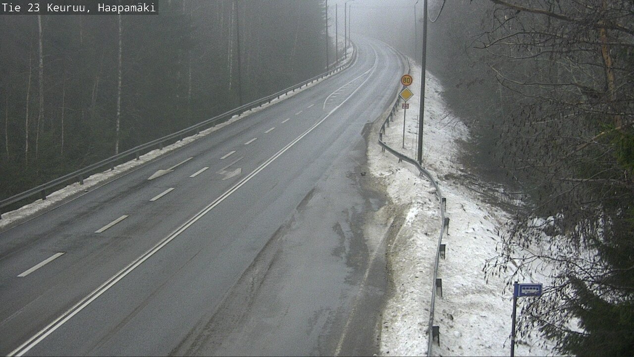 Weather Camera Image Väg 23 Haapamäki, Keuruu, Keski-Suomi