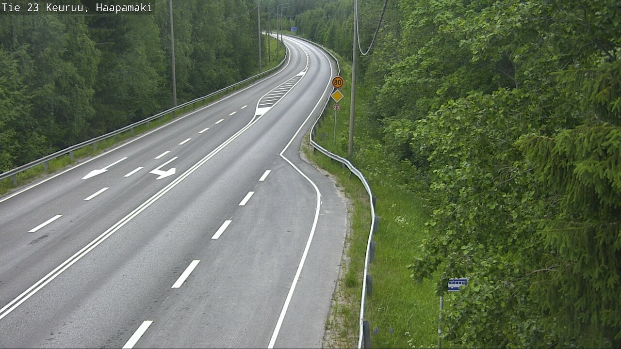 Kelikamerat Kuva Tie 23 Haapamäki, Keuruu, Keski-Suomi