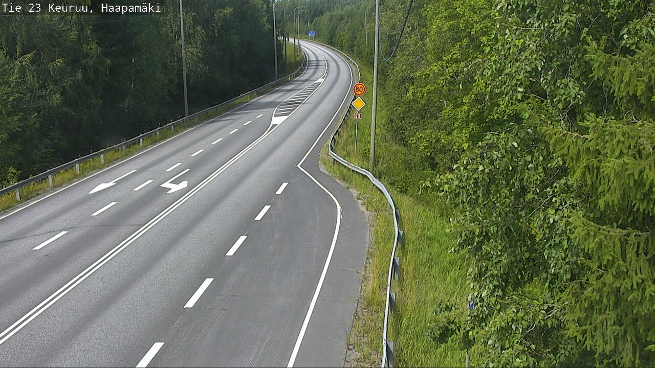 Kelikamerat Kuva Tie 23 Haapamäki, Keuruu, Keski-Suomi