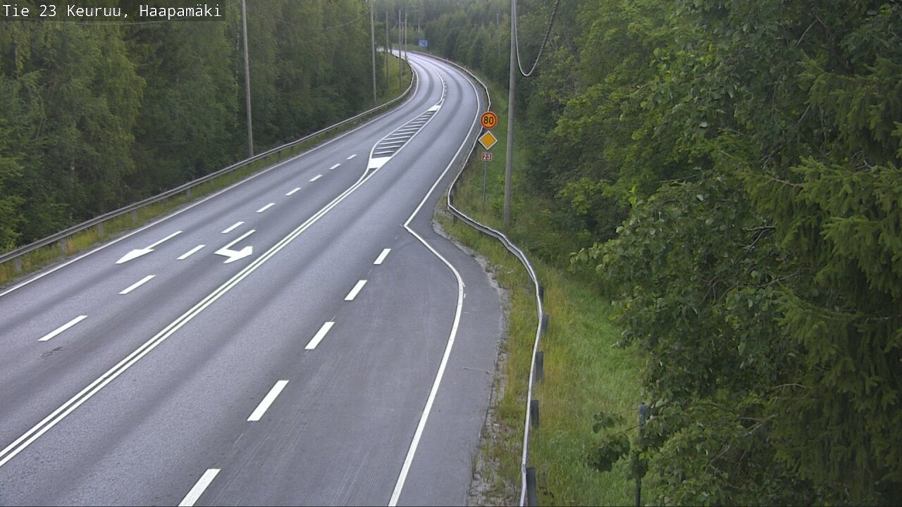 Kelikamerat Kuva Tie 23 Haapamäki, Keuruu, Keski-Suomi