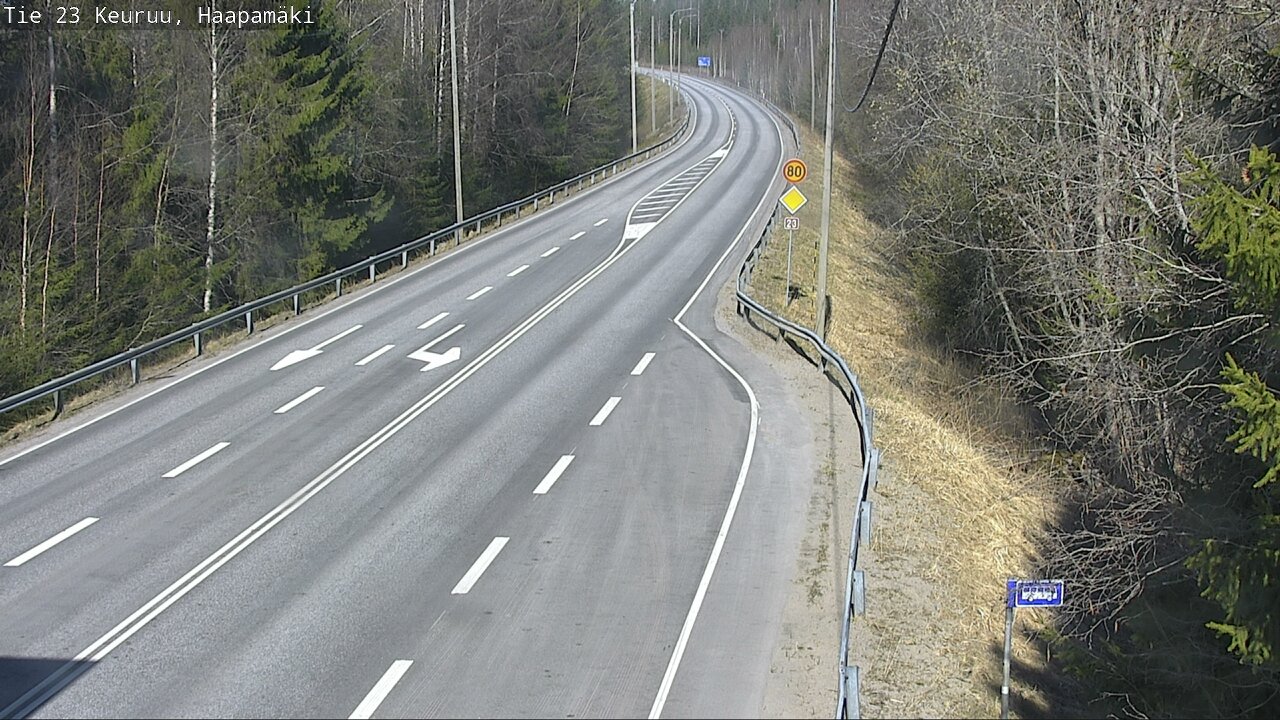 Kelikamerat Kuva Tie 23 Haapamäki, Keuruu, Keski-Suomi