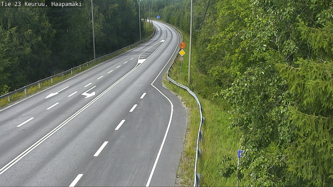 Kelikamerat Kuva Tie 23 Haapamäki, Keuruu, Keski-Suomi