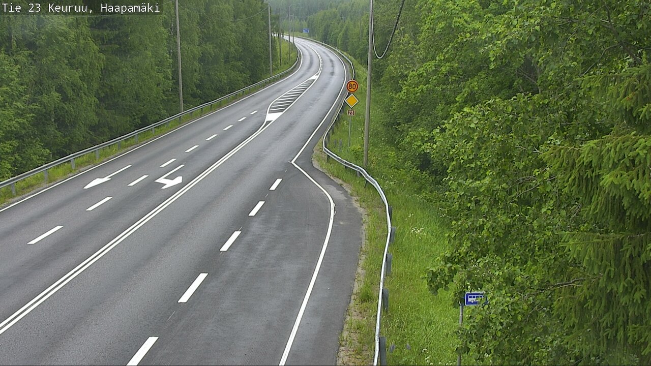 Kelikamerat Kuva Tie 23 Haapamäki, Keuruu, Keski-Suomi