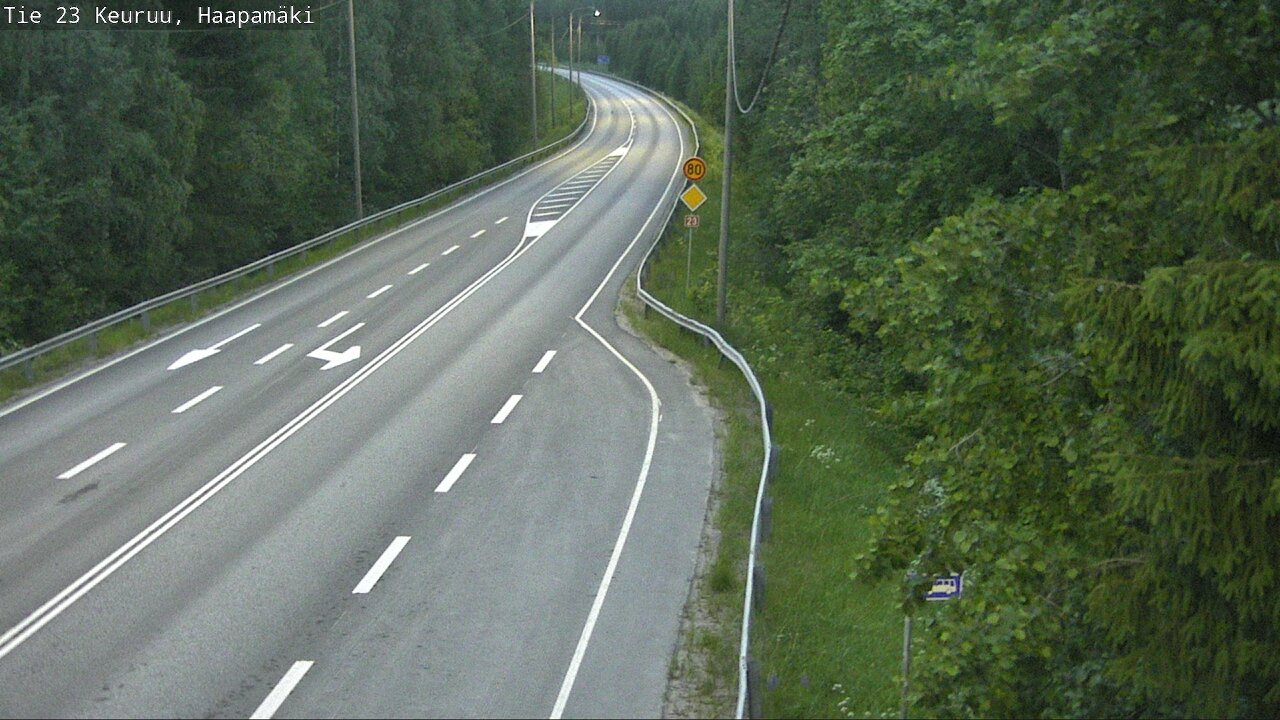 Kelikamerat Kuva Tie 23 Haapamäki, Keuruu, Keski-Suomi