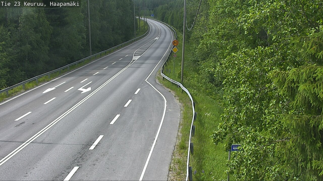 Kelikamerat Kuva Tie 23 Haapamäki, Keuruu, Keski-Suomi