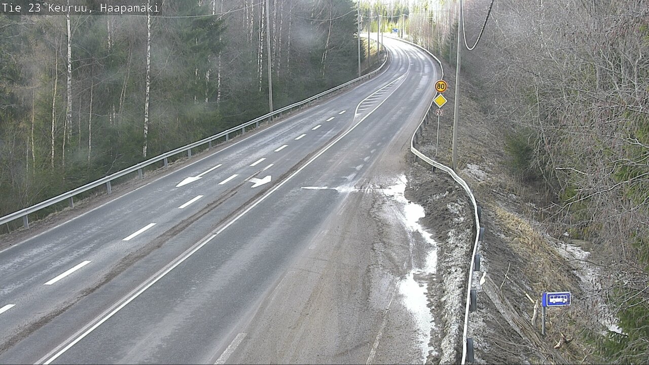 Weather Camera Image Väg 23 Haapamäki, Keuruu, Keski-Suomi