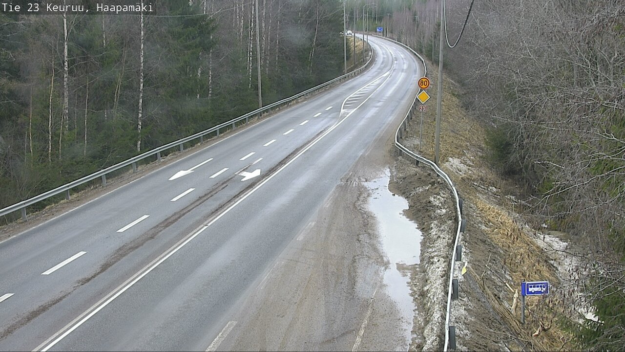 Weather Camera Image Väg 23 Haapamäki, Keuruu, Keski-Suomi