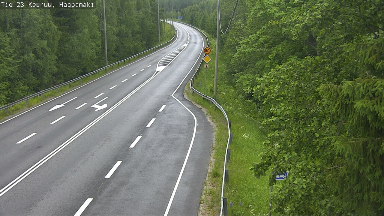 Kelikamerat Kuva Tie 23 Haapamäki, Keuruu, Keski-Suomi