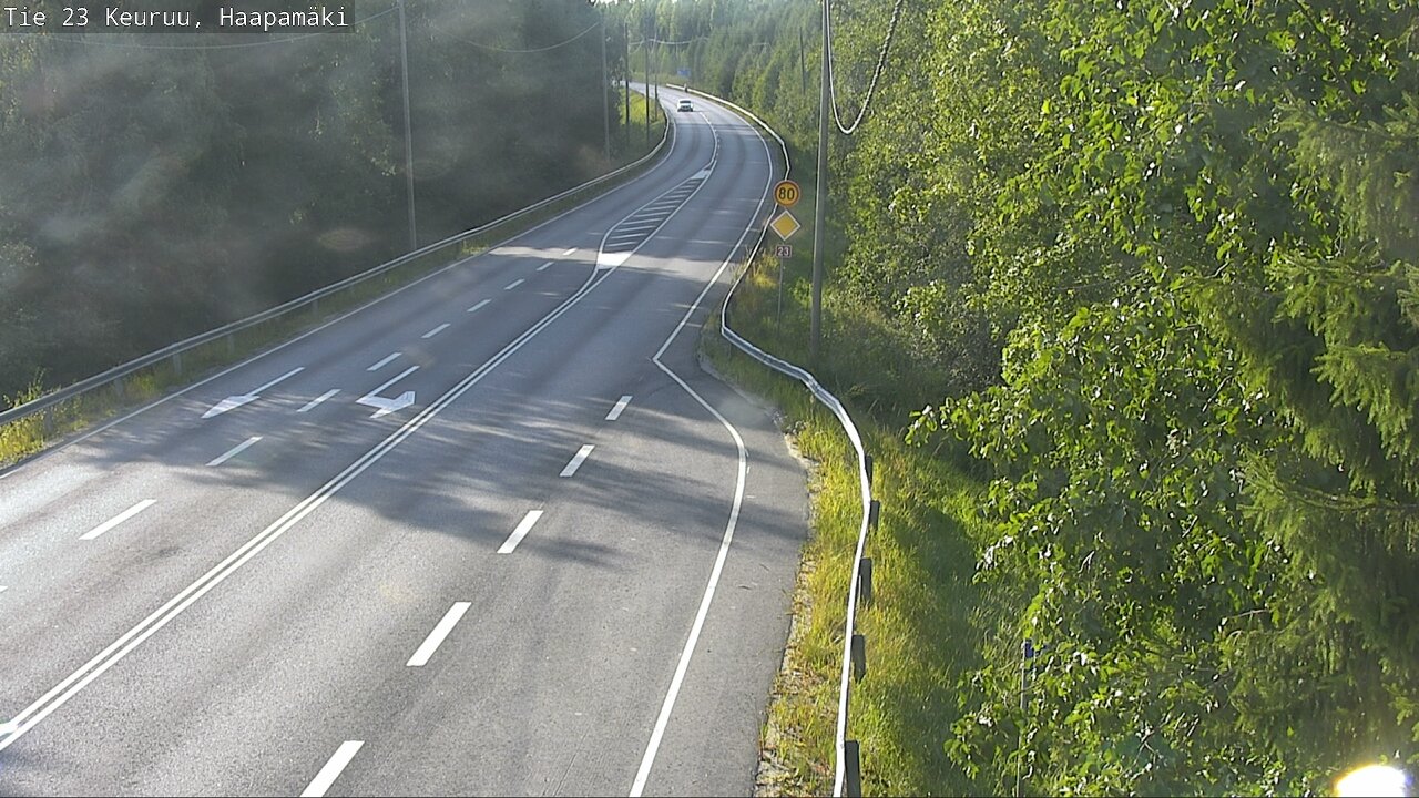 Kelikamerat Kuva Tie 23 Haapamäki, Keuruu, Keski-Suomi